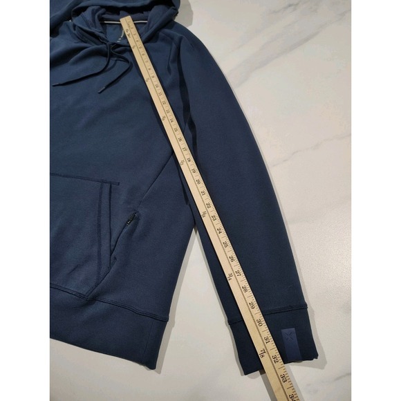 Ten Thousand Midweight Tech Hoodie Pullover Performance XXL Blue TTKT015 - Picture 7 of 8